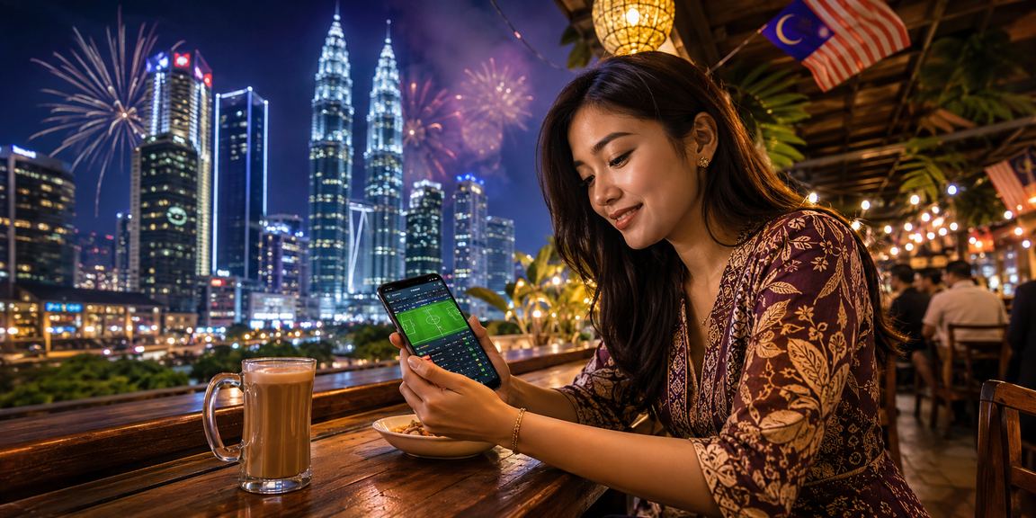 Pengguna Kuala Lumpur mengakses permainan sukan dan hiburan dalam talian livesport088